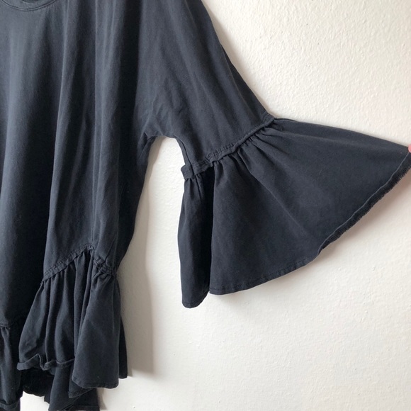 FP Beach Free People Sweetness Ruffle Tunic Top - Picture 7 of 11